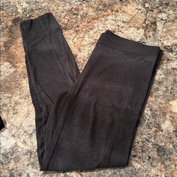 Victoria's Secret Pink Charcoal Leggings - Picture 1 of 5